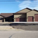 4 car garage with rv parking at a high-end home